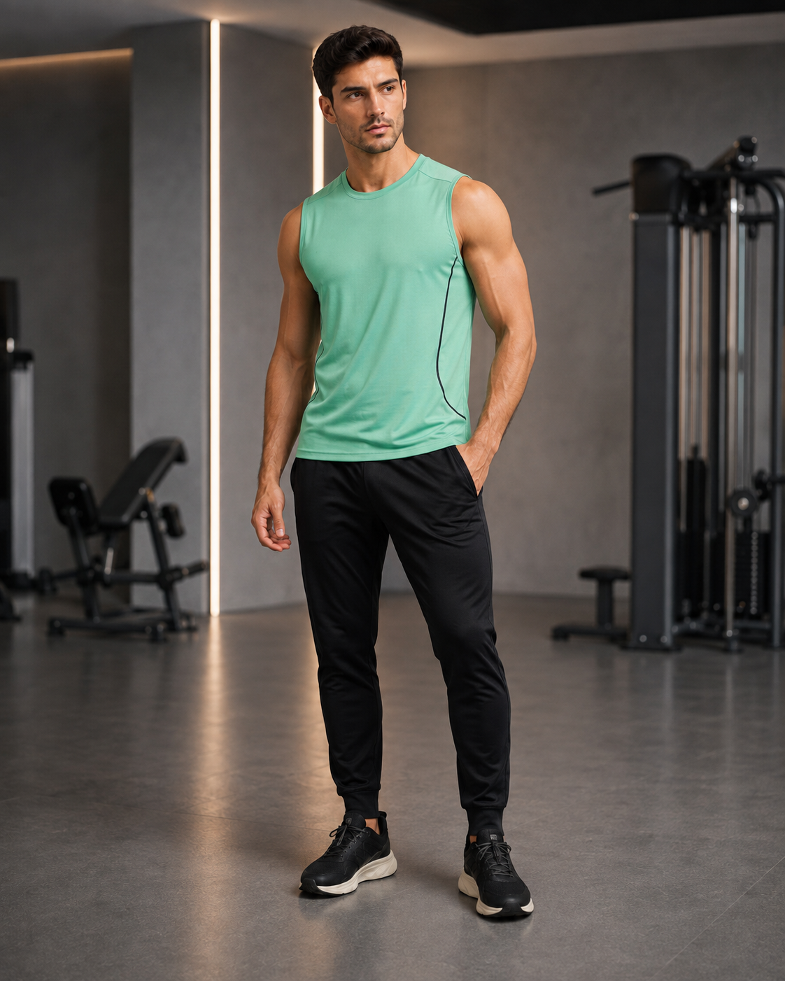 VECTOR MEN'S TEE - Premium Seamless Short-Sleeve Athletic Shirt