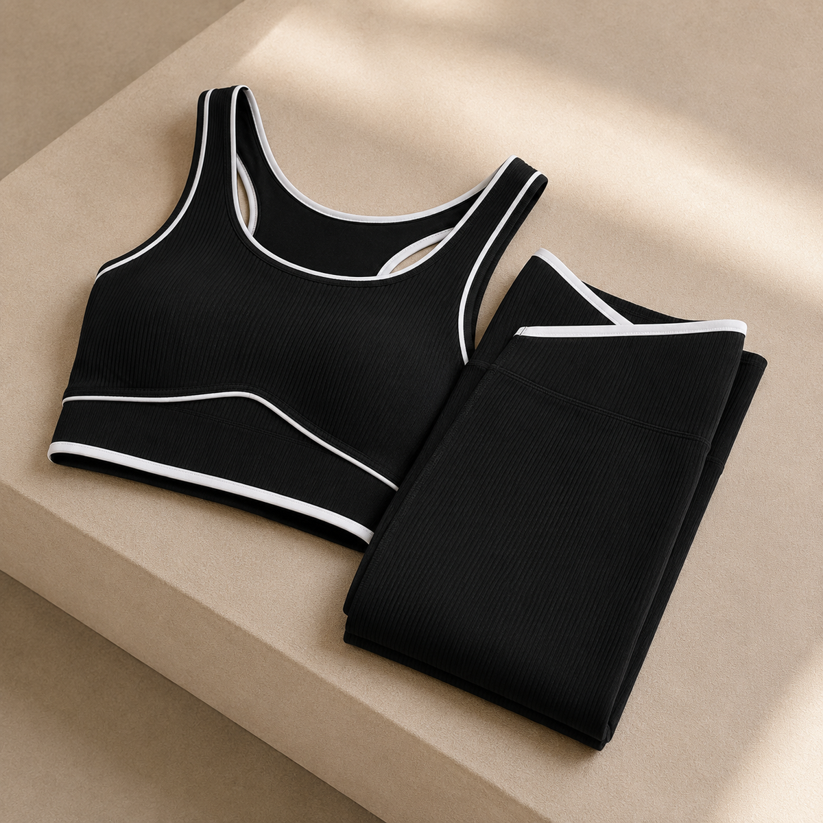 HARMONY SET - Premium Seamless V-Waist Sports Bra & Leggings Set