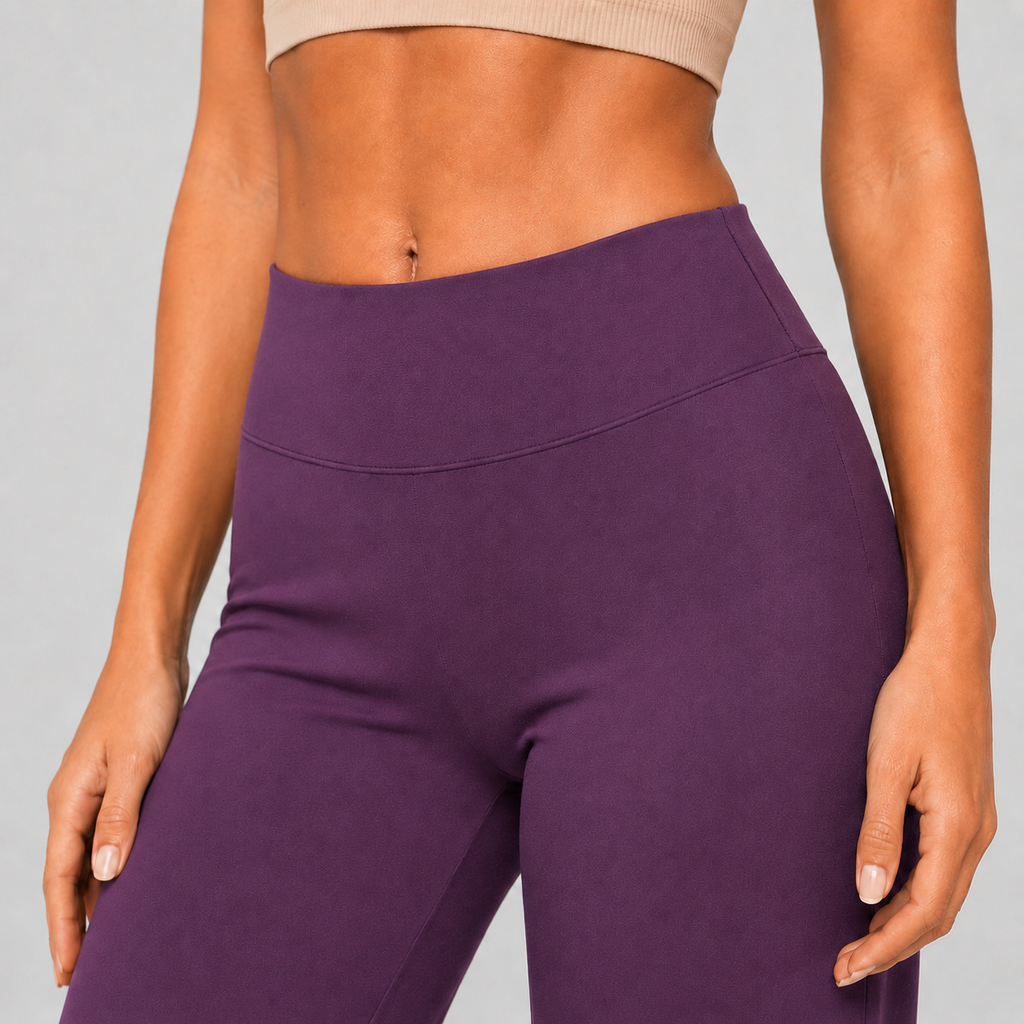 SERENITY PANTS - Premium High-Waisted Wide-Leg Lounge & Active Pants