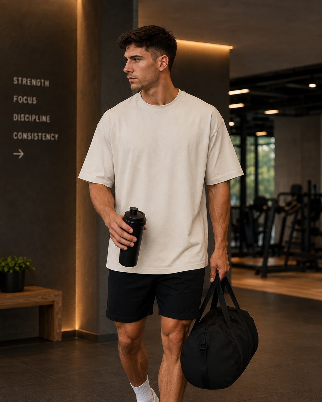 ELYNOVA Premium Oversized Tee