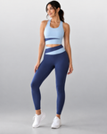 AURA SET - Premium Color-Block Sports Bra & Leggings Set