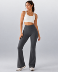 PANTALONES ELEVATE - Leggings de yoga micro-acampanados de tiro alto premium