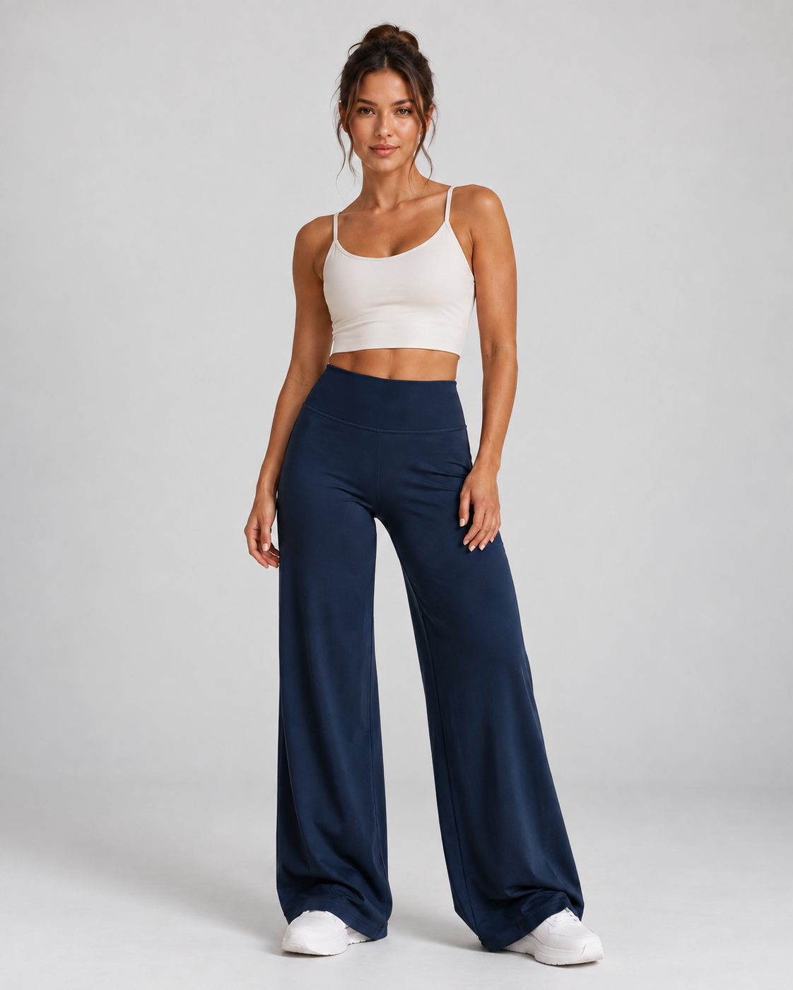 SERENITY PANTS - Premium High-Waisted Wide-Leg Lounge & Active Pants
